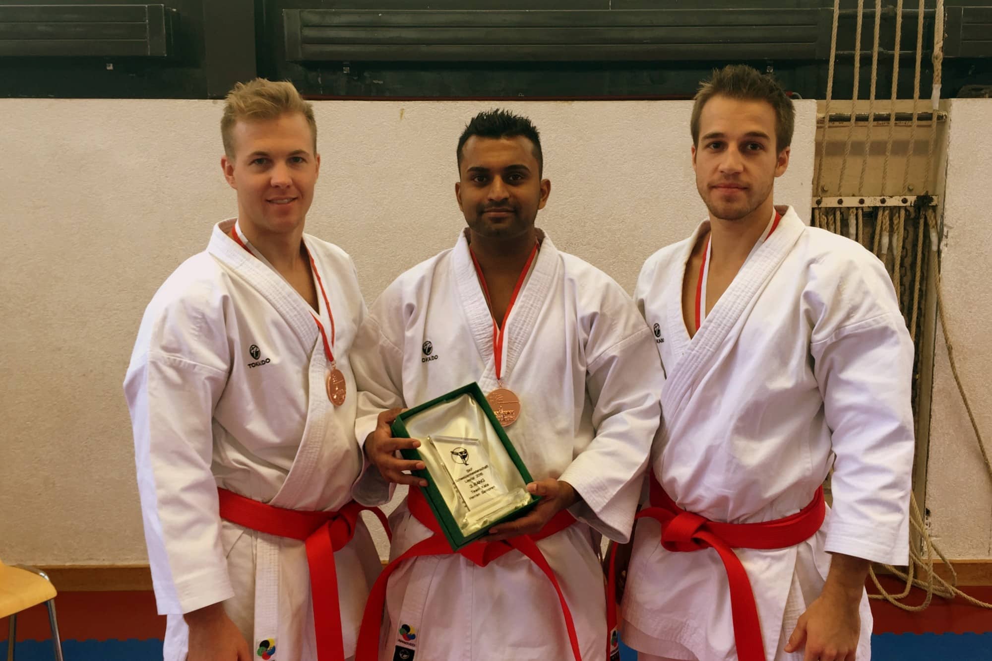 Karatekai Basel - 3. Platz an der SM für das Karatekai Basel  Kata Team.