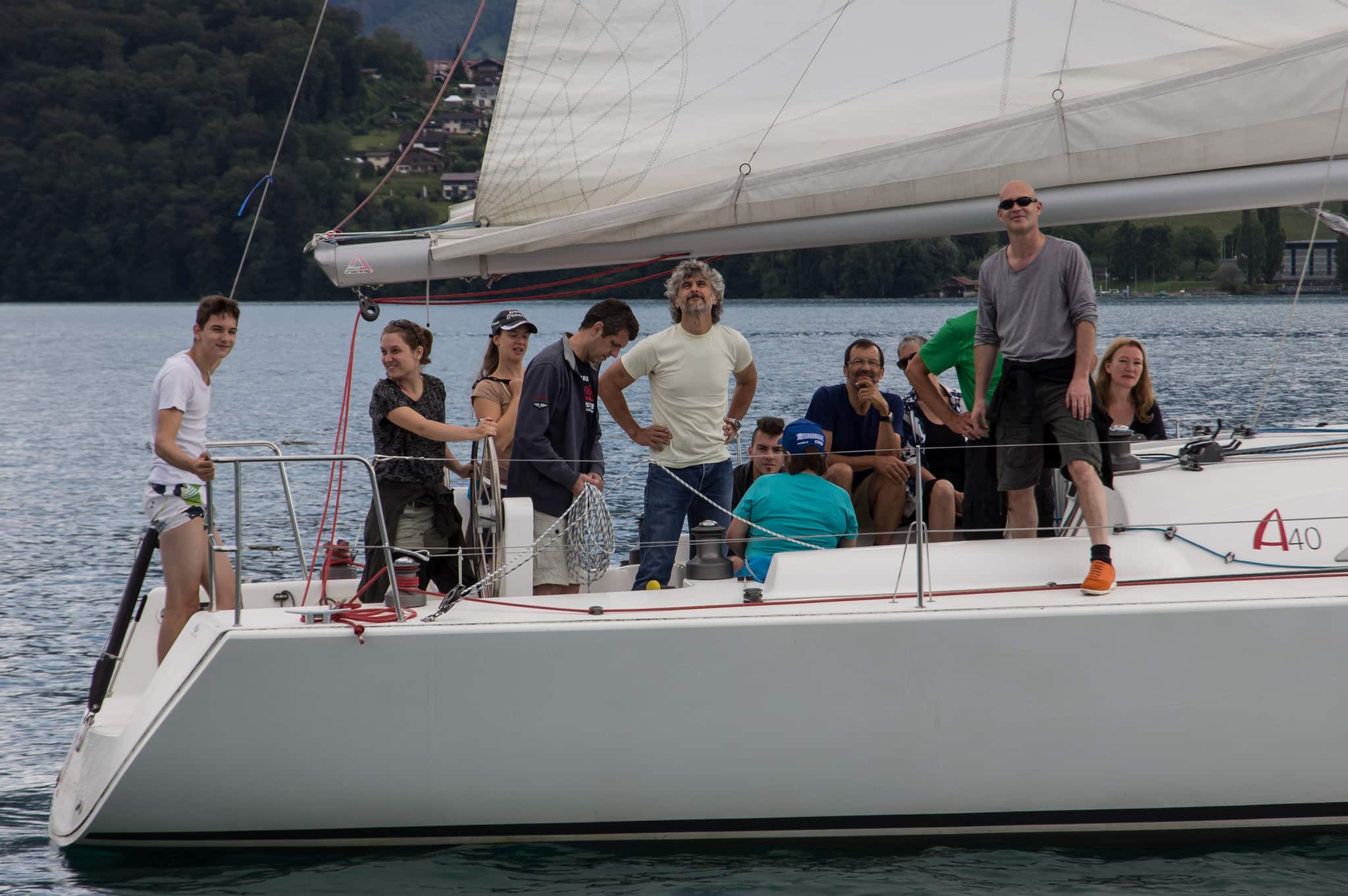 Karatekai Basel - Bilder vom Segeltörn 2016