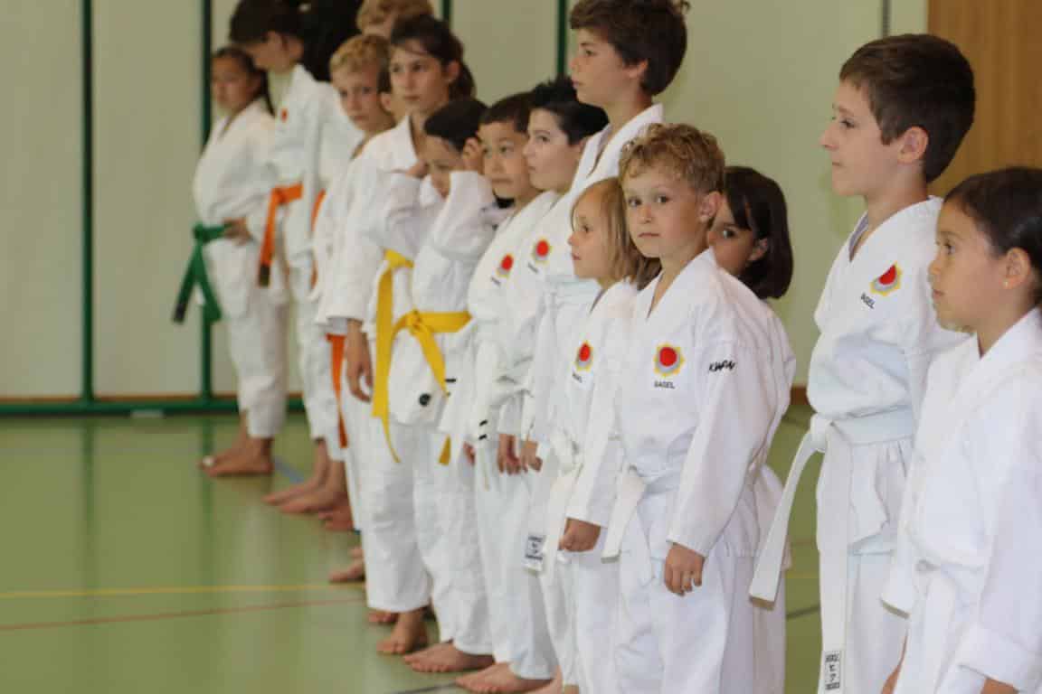 Karatekai Basel - Kinderprüfungen am 27. Juni 2018