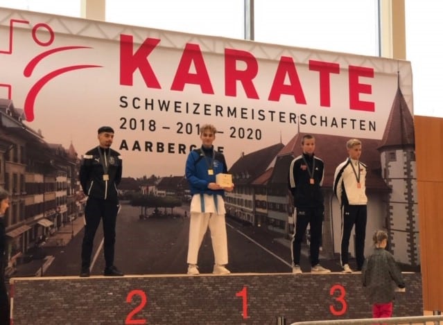 Karatekai Basel - Neuer Schweizer Meister im Kumite 2019