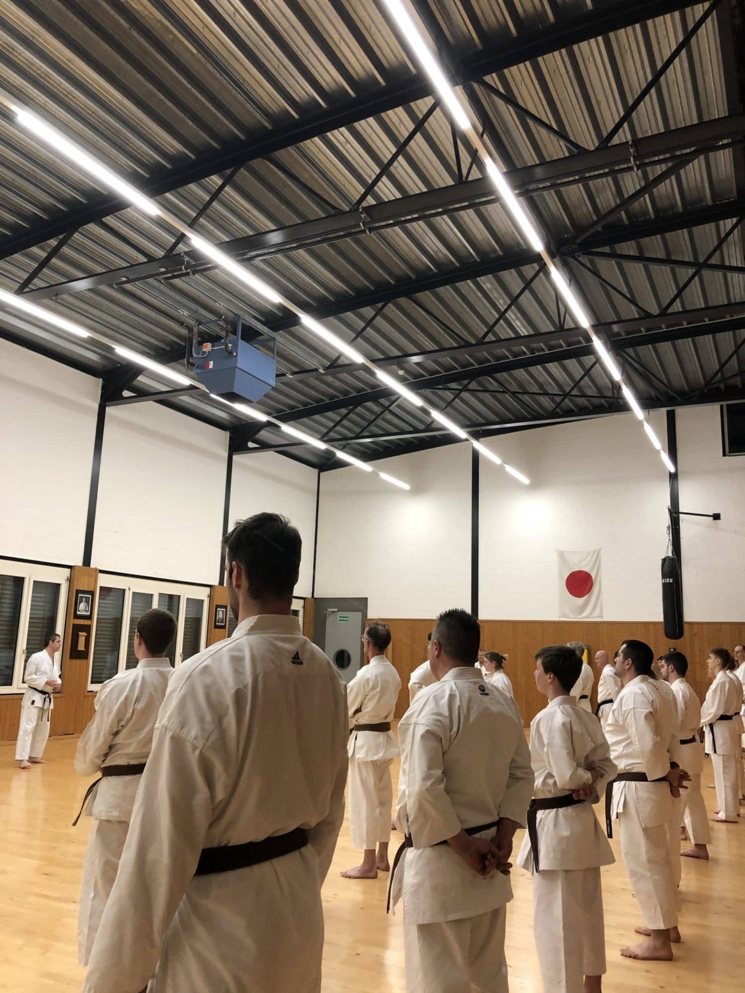 Karatekai Basel - Neue Beleuchtung!