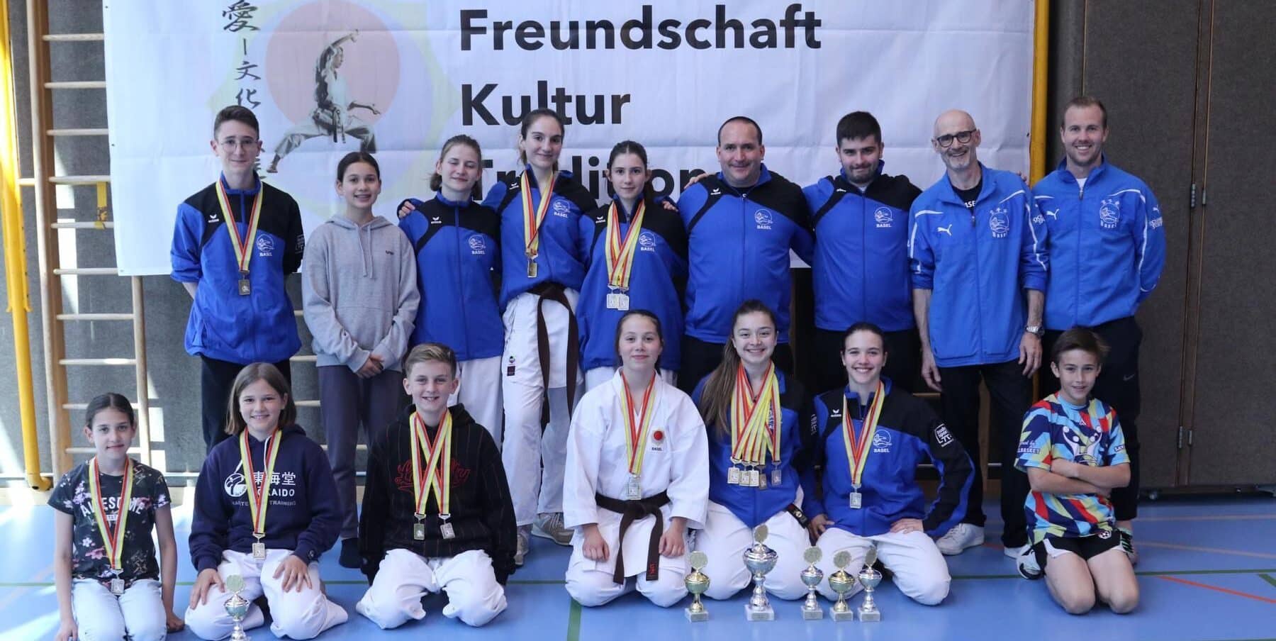 Karatekai Basel - Giulia Rota gewinnt 4x Gold und 1x Silber