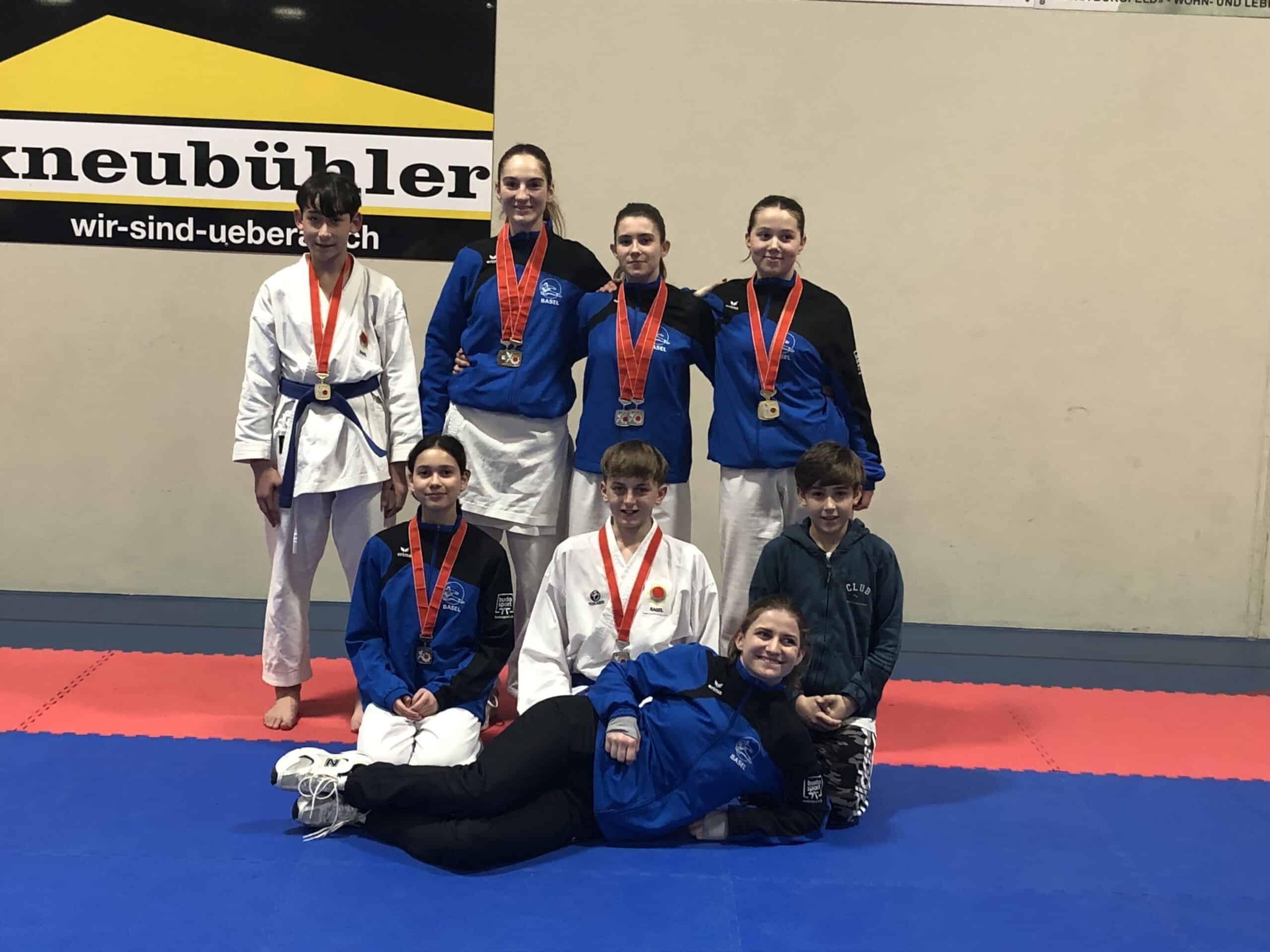 Karatekai Basel - Erfolgreicher Start ins neue Wettkampfjahr