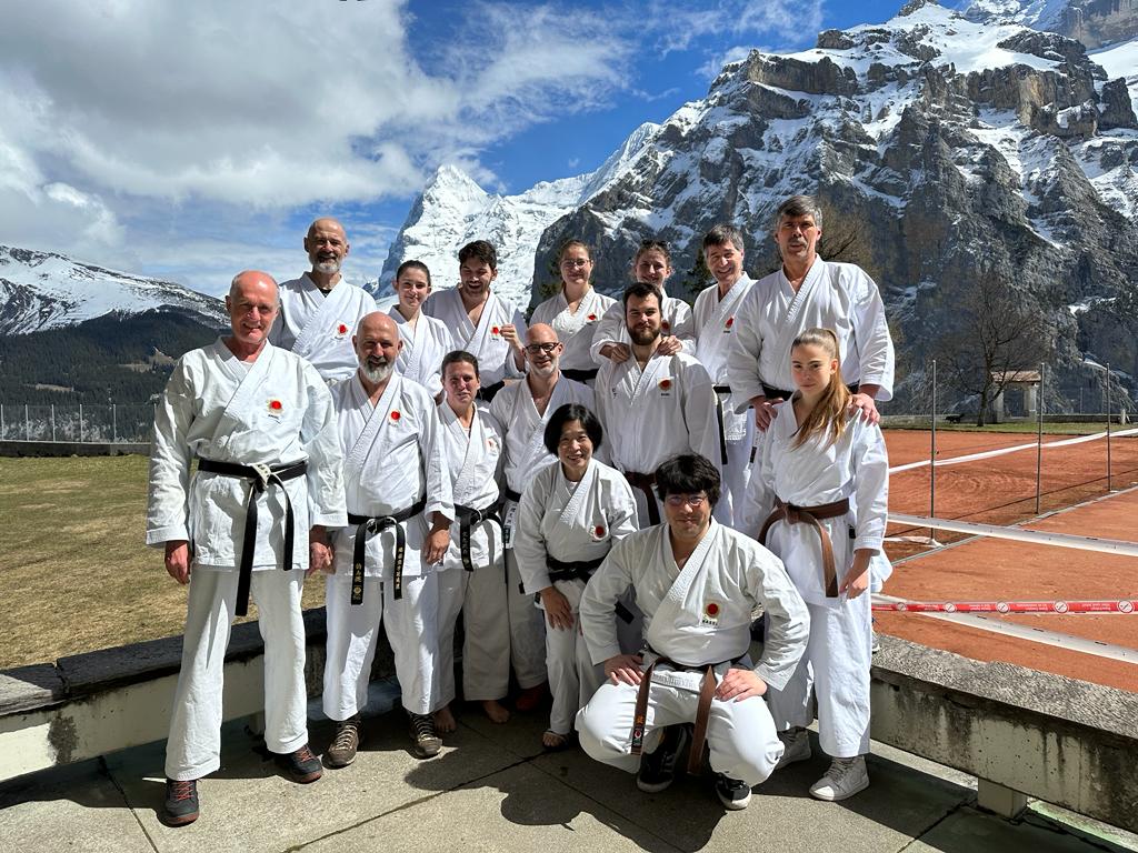 Karatekai Basel - Osterlager in Mürren mit Shihan Y. Ogura
