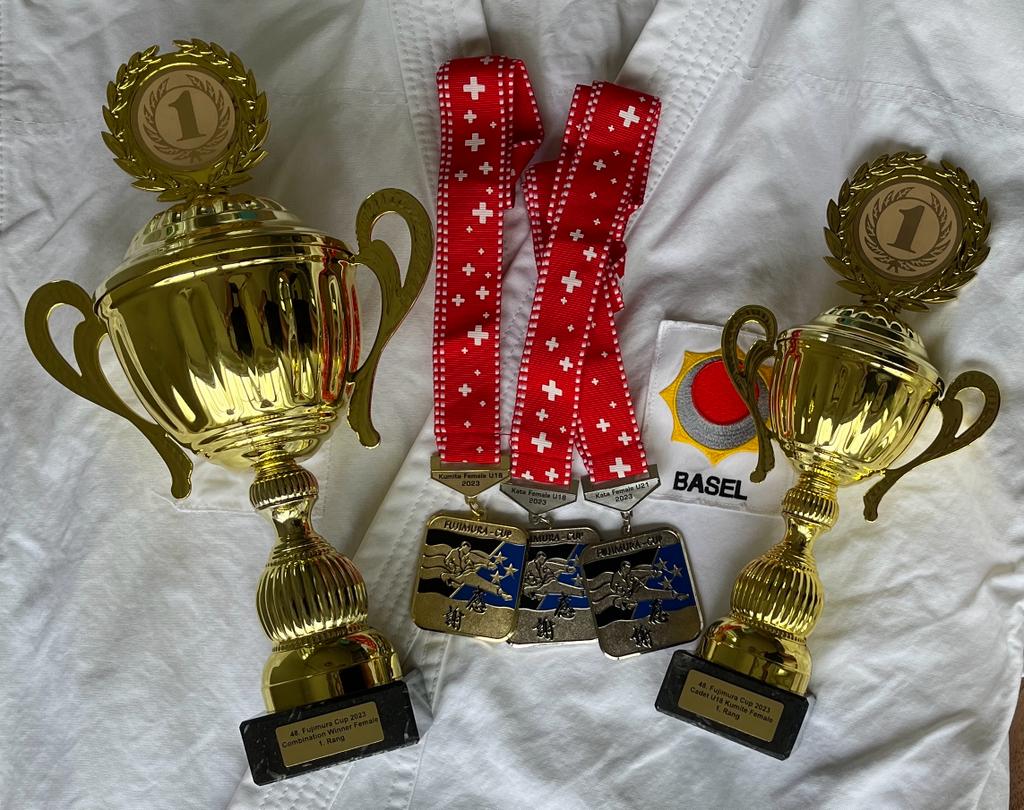 Karatekai Basel - Nora Haag wird Kombinationssiegerin am Fujimura Cup 2023