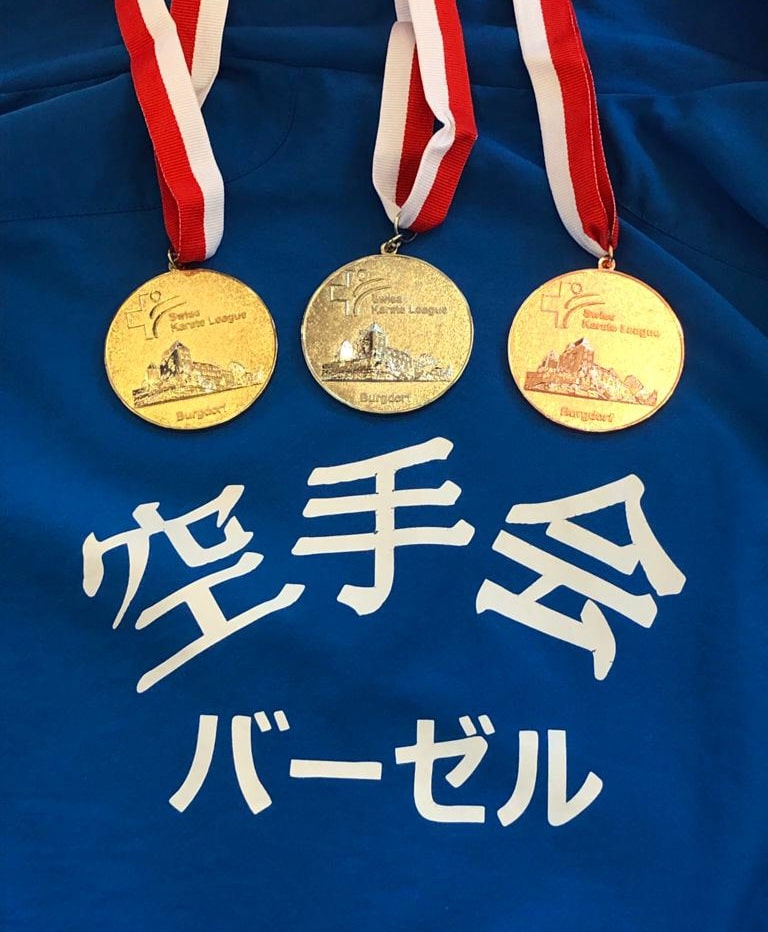 Karatekai Basel - Medaillensatz und zwei fünfte Plätze am zweiten Swiss League